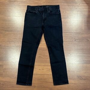 Outerknown Men's Slim Black Jeans